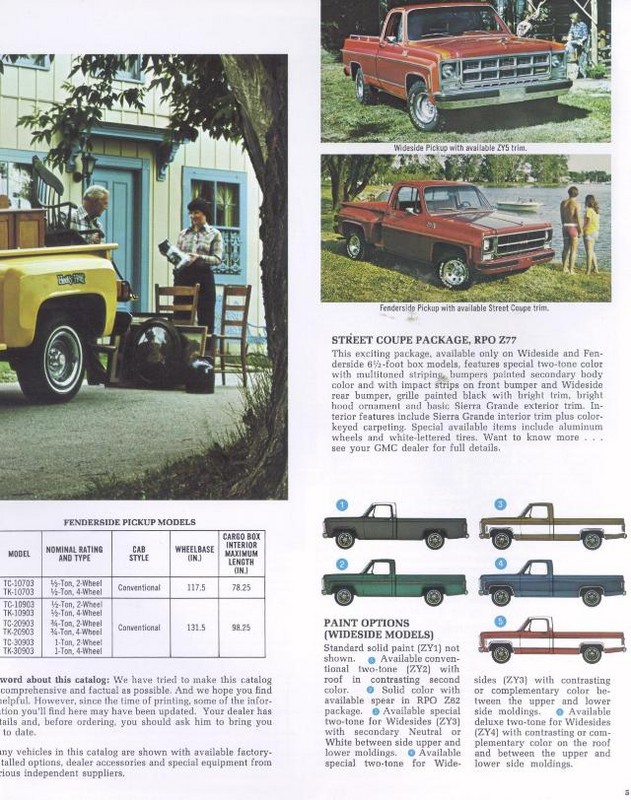 1979 GMC Pickups Brochure Page 3